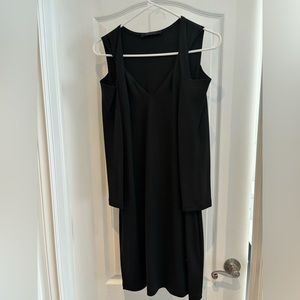 All Saints black cocktail dress